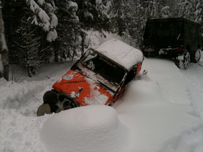 Mye snø